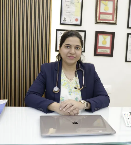 Dr. Sunisha Arora, paediatrician at Petal Smiles