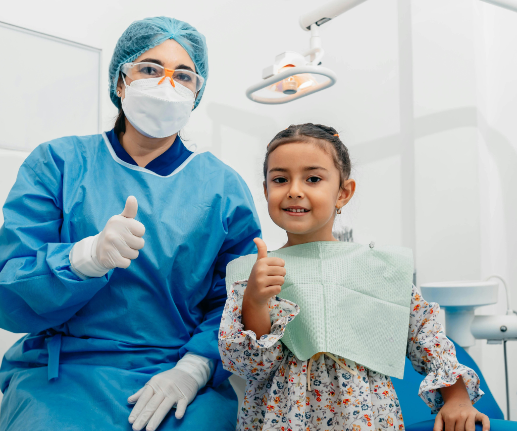 Child’s first dental visit at Petal Smiles, Gurugram, with gentle and friendly pediatric care
