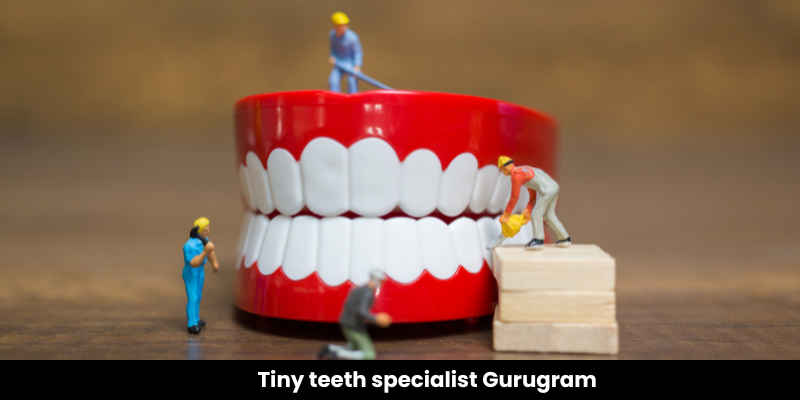 Tiny teeth specialist in Gurugram providing gentle and child-friendly dental care at Petal Smiles