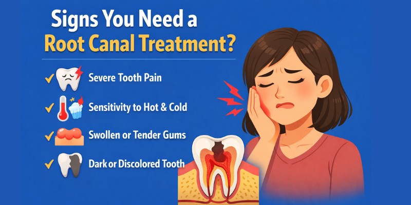 Signs you need a root canal treatment explained by Dr. Adish Chaudhary at Petal Smiles dental clinic