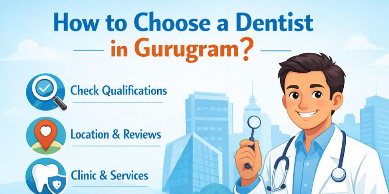 Patient consulting a Dentist in Gurgaon inside a modern and hygienic dental clinic