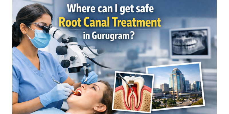 Safe Root Canal Treatment Gurugram at Petal Smiles by Dr. Adish Chaudhary using advanced rotary technology
