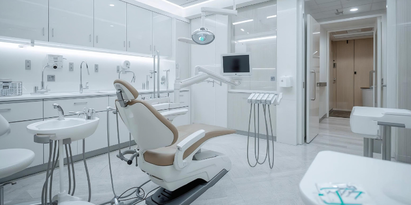Dental Clinic in Sohna Road Gurgaon interior at Petal Smiles Clinic